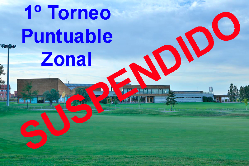 Suspensión del Primer Puntuable Zonal