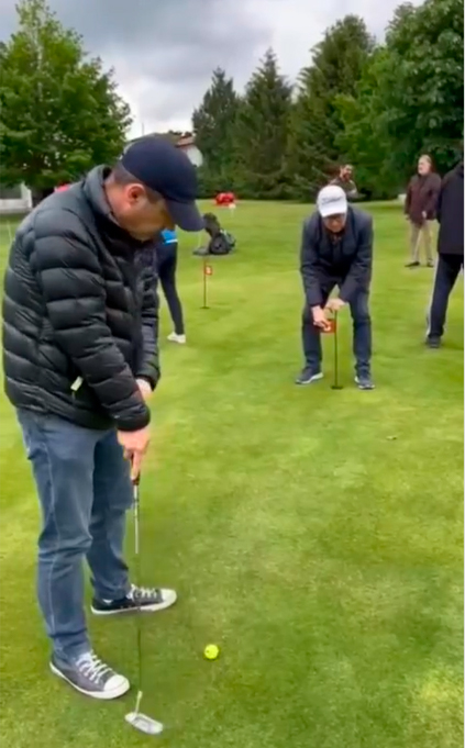 Jornada de Golf para discapacitados visuales en el Centro de Golf Lizaso