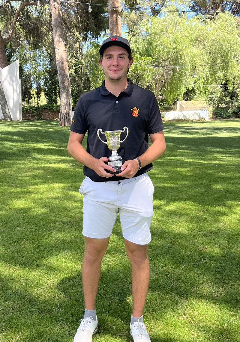 Javier Barcos, subcampeón de España