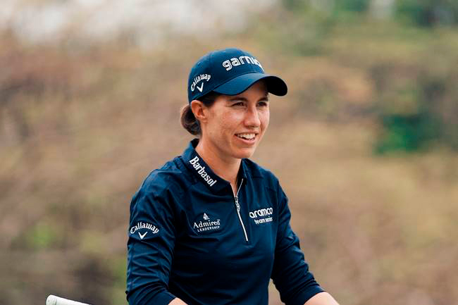 Buen comienzo para Carlota Ciganda en Belmont