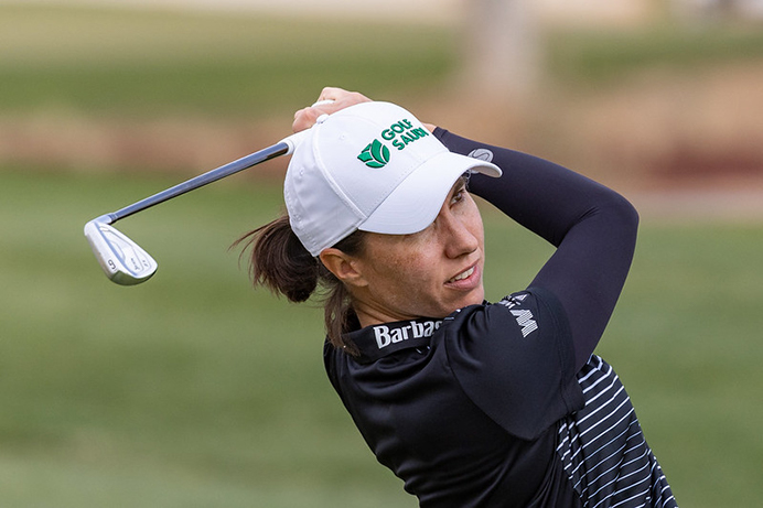 Carlota Ciganda y María Hernández en el PIF Ladies International