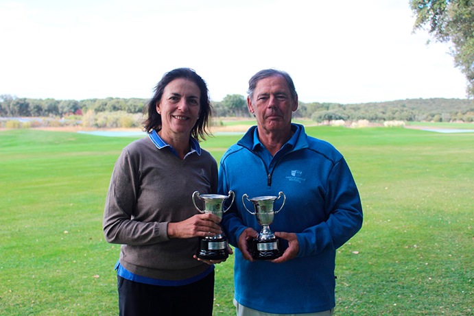 Triunfo navarro en el Campeonato de España Mixto de Dobles Senior