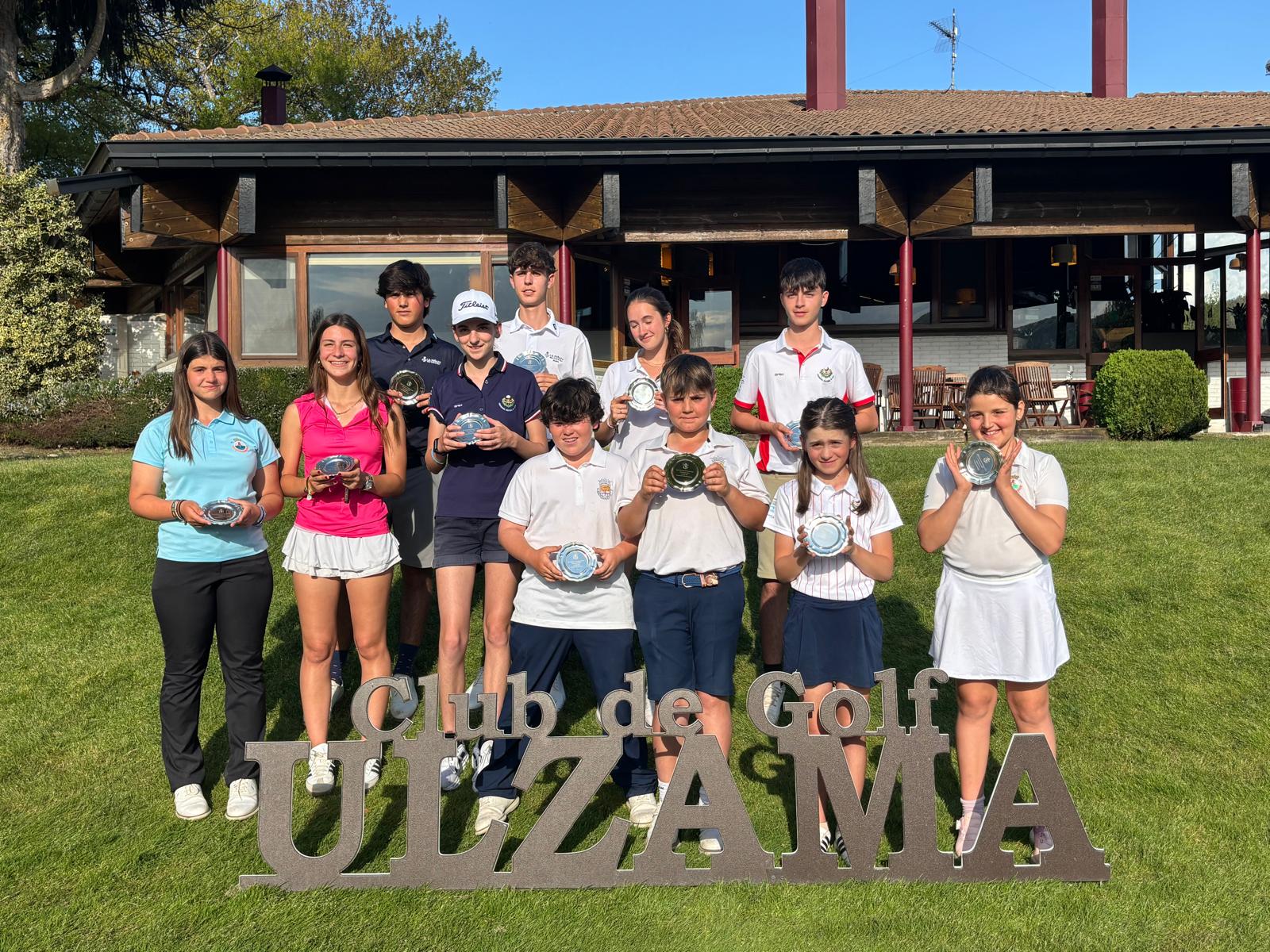 El Club de Golf Ulzama acogió el II Puntuable Juvenil